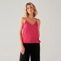 Blusa Alças finas - Fúcsia