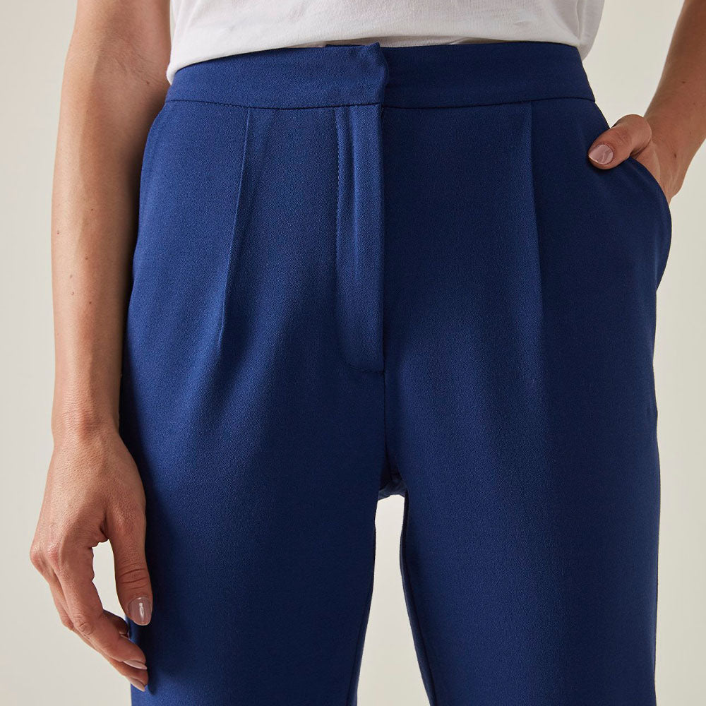 Calça Crepe Feminina - Royal