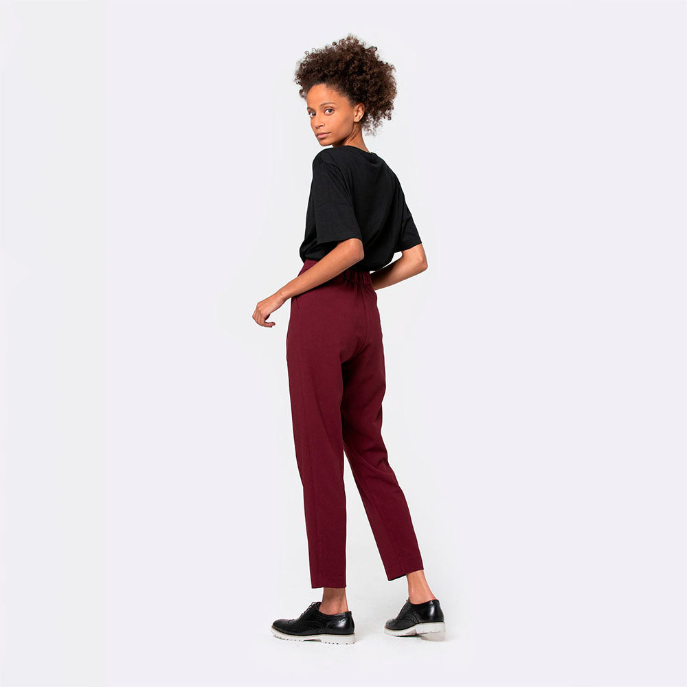 Calça Crepe Feminina - Tinto
