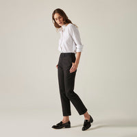 Calça Cós Flexível Feminina - Preto
