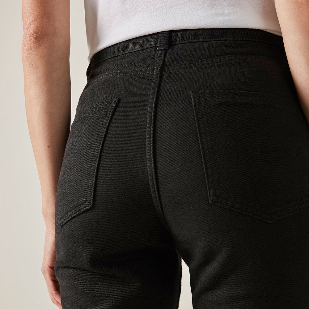 Calça Básica Sarja - Preto