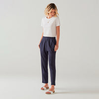 Calça Alfaiataria Conforto - Azul Marinho
