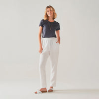 Calça Leve Linho - Branco