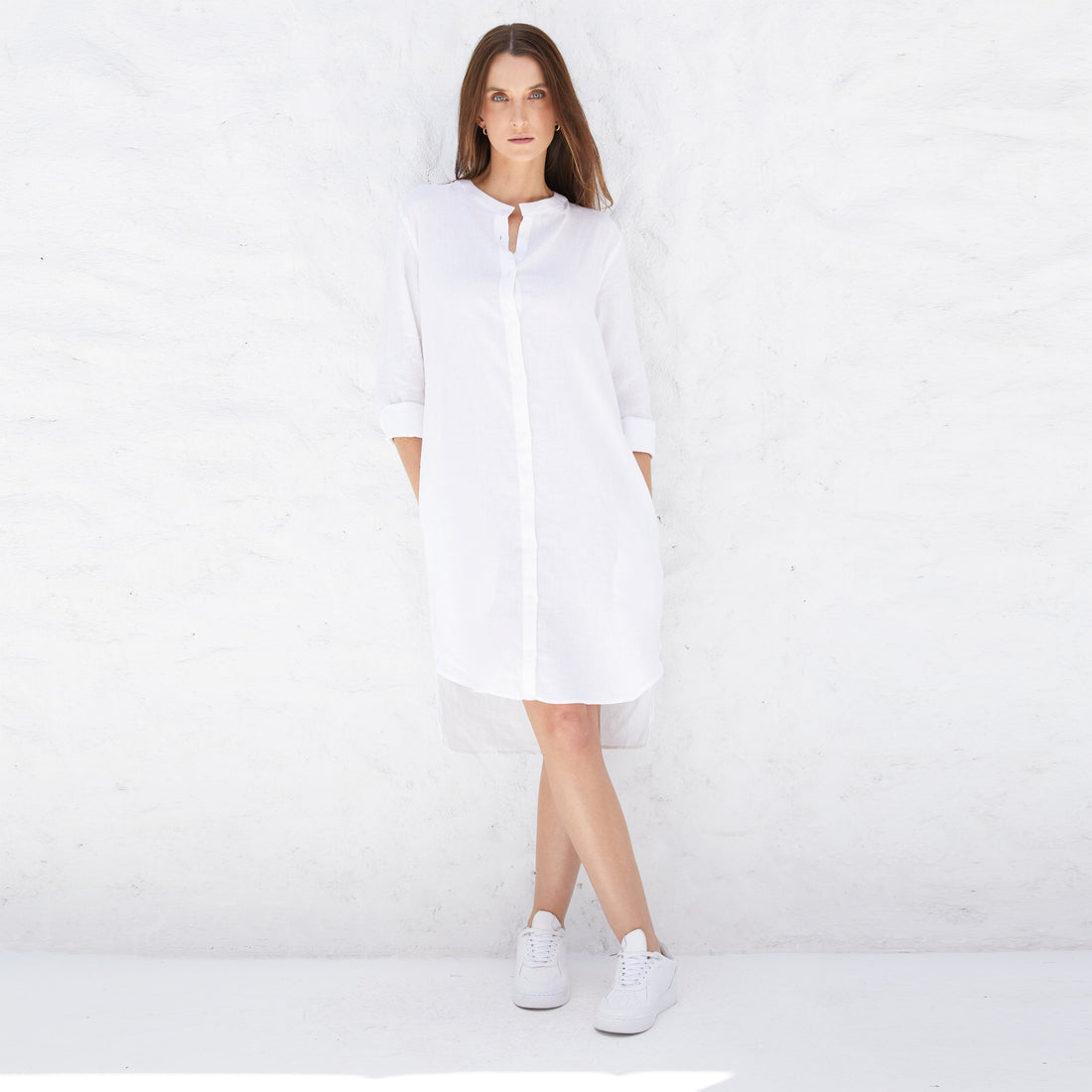 Chemise Leve Linho - Branco