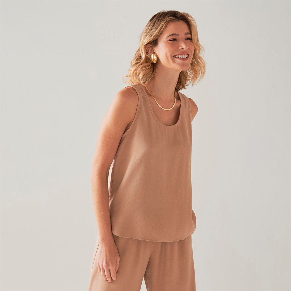 Regata Shell Clássica Matte - Camel
