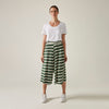 Saia-Calça Midi Algodão Feminino - Floresta