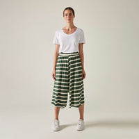 Saia-Calça Midi Algodão Feminino - Floresta