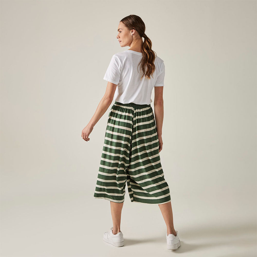 Saia-Calça Midi Algodão Feminino - Floresta