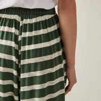 Saia-Calça Midi Algodão Feminino - Floresta