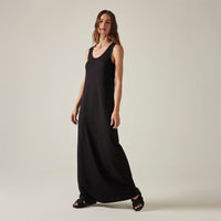 Vestido Regata Longo Feminino - Preto