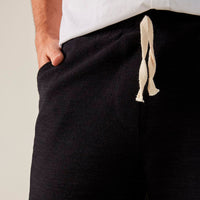 Bermuda Básica Conforto Moletom - Preto