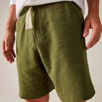 Bermuda Básica Conforto Moletom - Militar