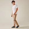 Calça Algodão Egípcio Cós Flexível Masculina - Khaki