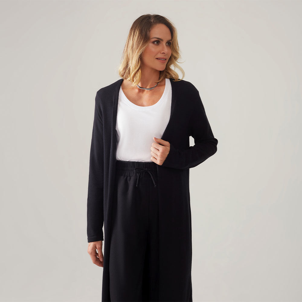 Cardigan Tricot - Preto
