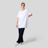 Camiseta Pima Oversized Feminina | Life Collection - Branco