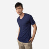 Tech T-Shirt Modal V Premium Masculina | Basico.com - Azul Marinho