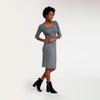 Vestido Mid Essencial - Mescla Escuro