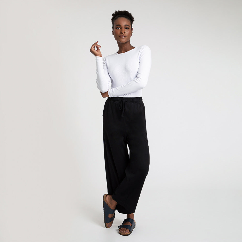 Calça Pima Confort Feminina - Preto