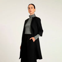 Casaco Alongado - Preto