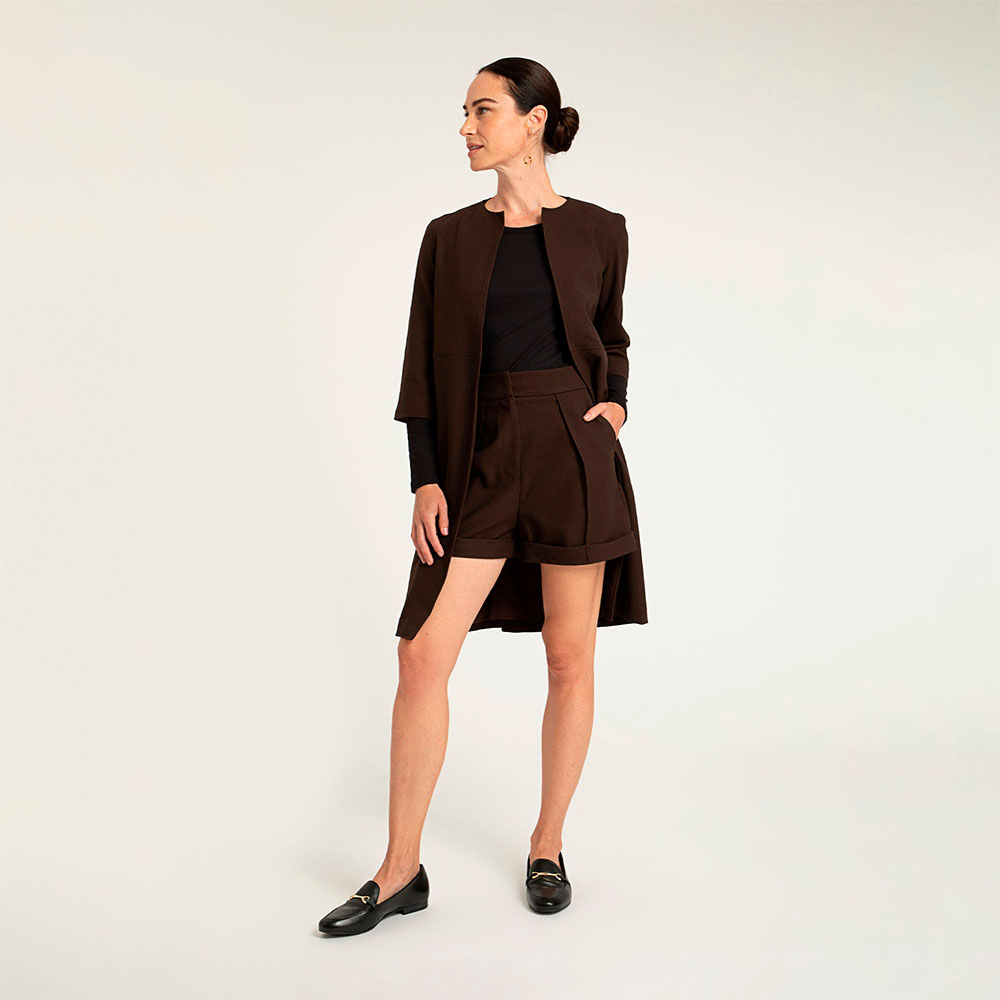 Casaco Alongado - Tabaco