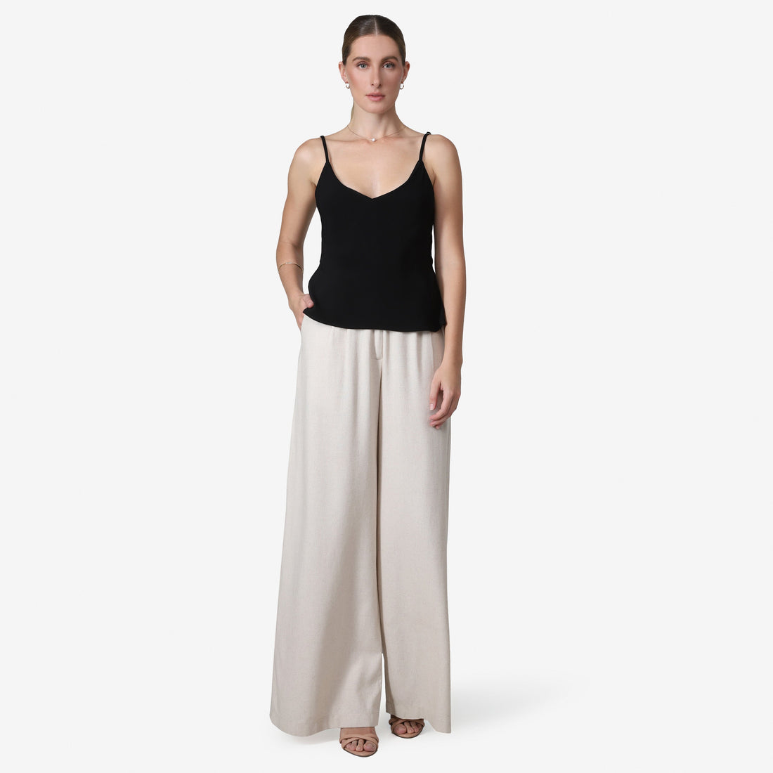 Regata Com Recortes - Preto