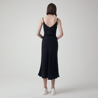 Saia Midi Evasê - Preto