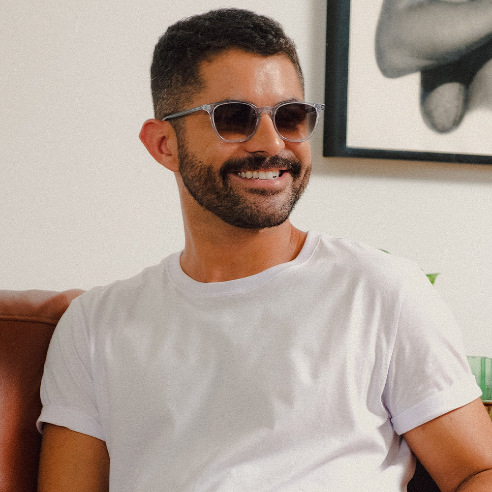 Óculos de sol LIVO - Cristal