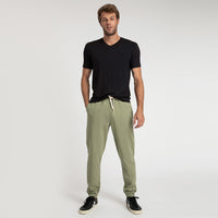 Calça Jogger de Moletom Masculina - Verde Jade