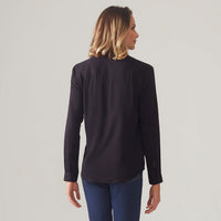 Camisa Viscose Feminina - Preto