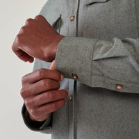 Camisa Tecido Ecologico Masculina - Verde Escuro