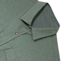 Camisa Tecido Ecologico Masculina - Verde Escuro