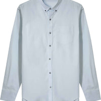 Camisa Algodão Masculina - Azul Claro