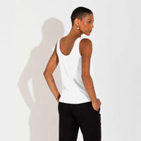 Regata Algodão Pima Feminina - Branco
