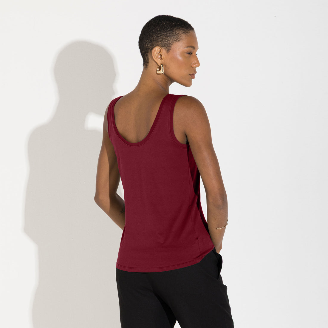 Regata Algodão Pima Feminina | Life Collection - Vermelho Escarlate