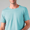 Camiseta Malha Linho Masculina - Azul Cobalto