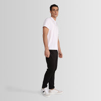 Polo Pima Masculina - Branco