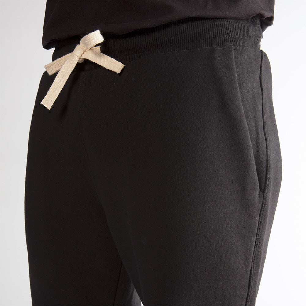 Calça Jogger Moletom Felpa Masculina - Preto