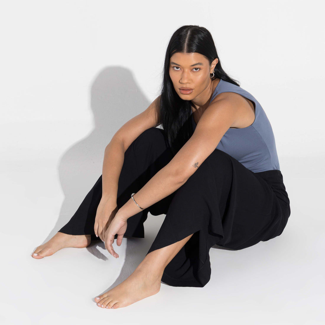 Regata Cotton Pima Feminina | Life Collection - Azul Cobalto