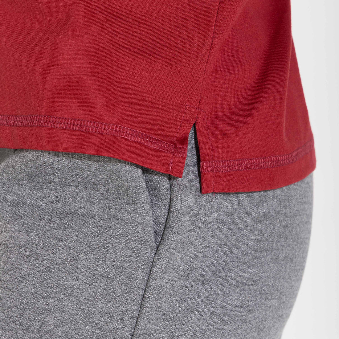 Camiseta Pima Manga Japonesa Feminina | Life Collection - Vermelho Escarlate