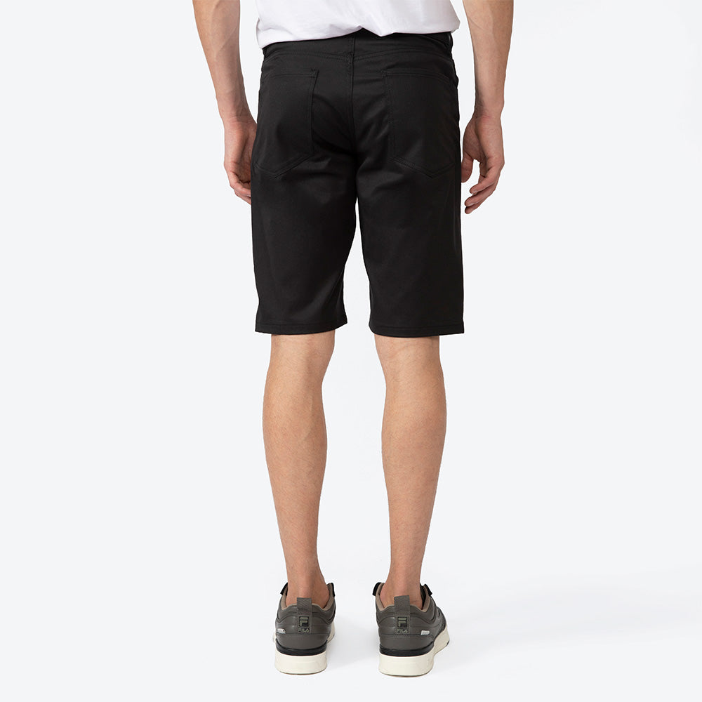 Bermuda Five Pockets Algodão Egípcio - Preto