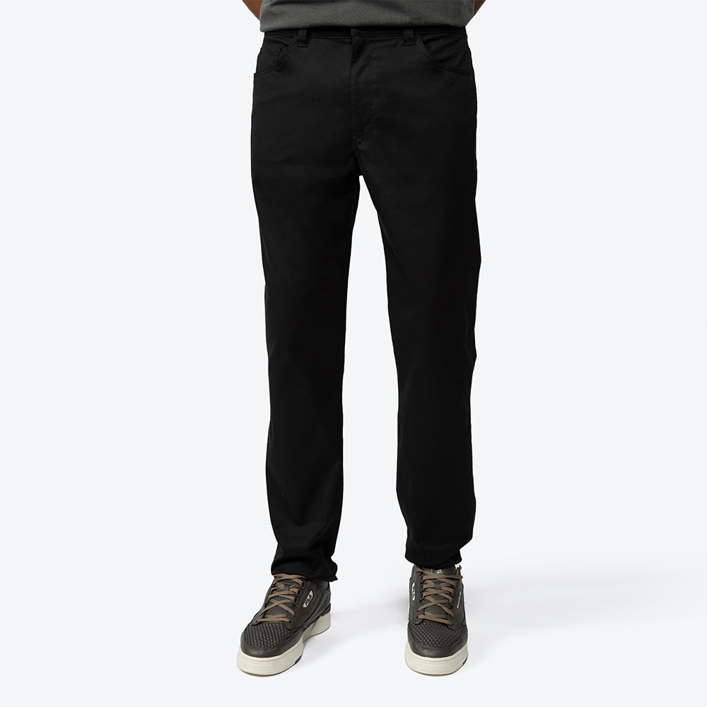 Calça Algodão Egípcio Five Pockets Masculina - Preto