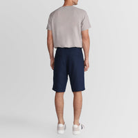 Bermuda Linho Masculina - Azul Marinho