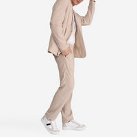 Blazer Linho Masculino - Bege Natural