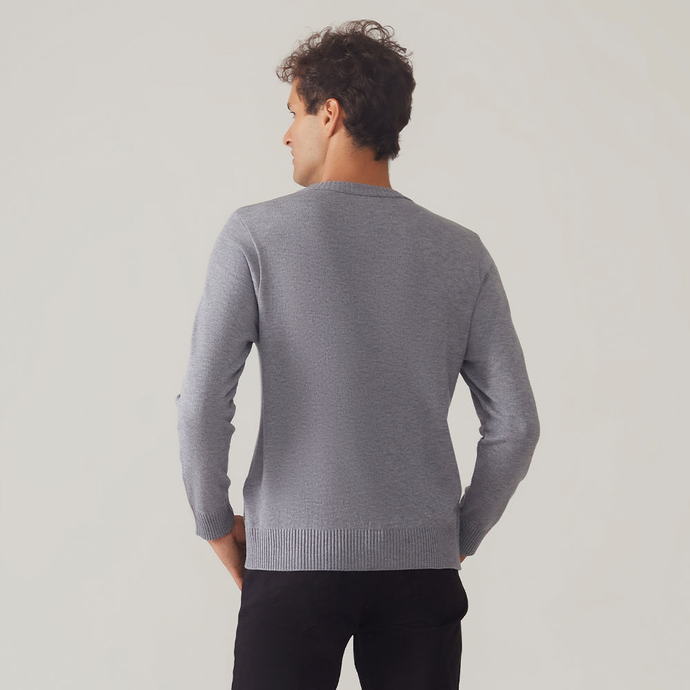 Suéter Gola C Masculino GG - Cinza