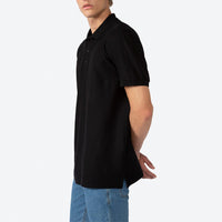 Polo Piquet Pima Masculina - Preto