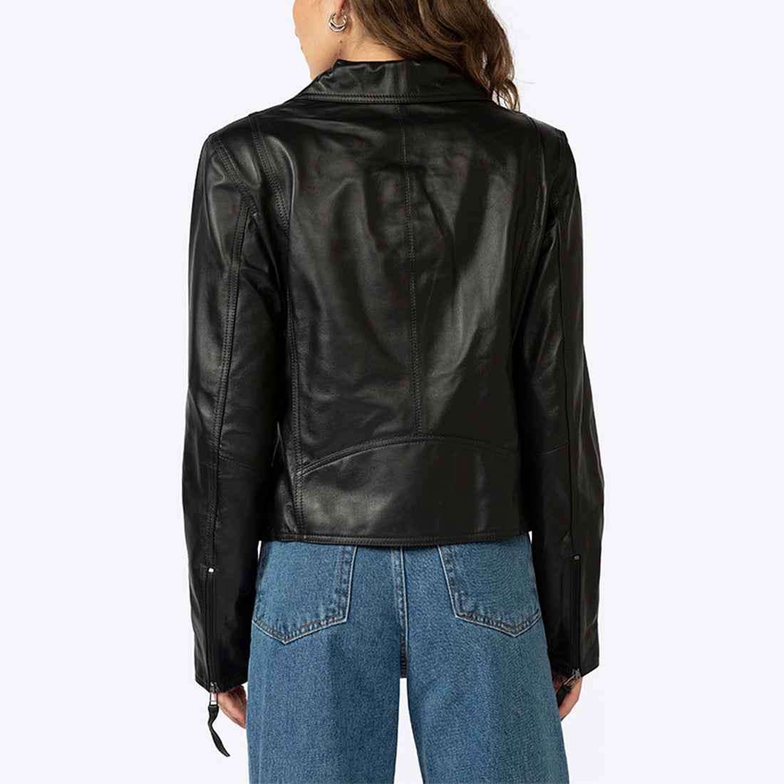 Jaqueta Couro Feminina - Preto