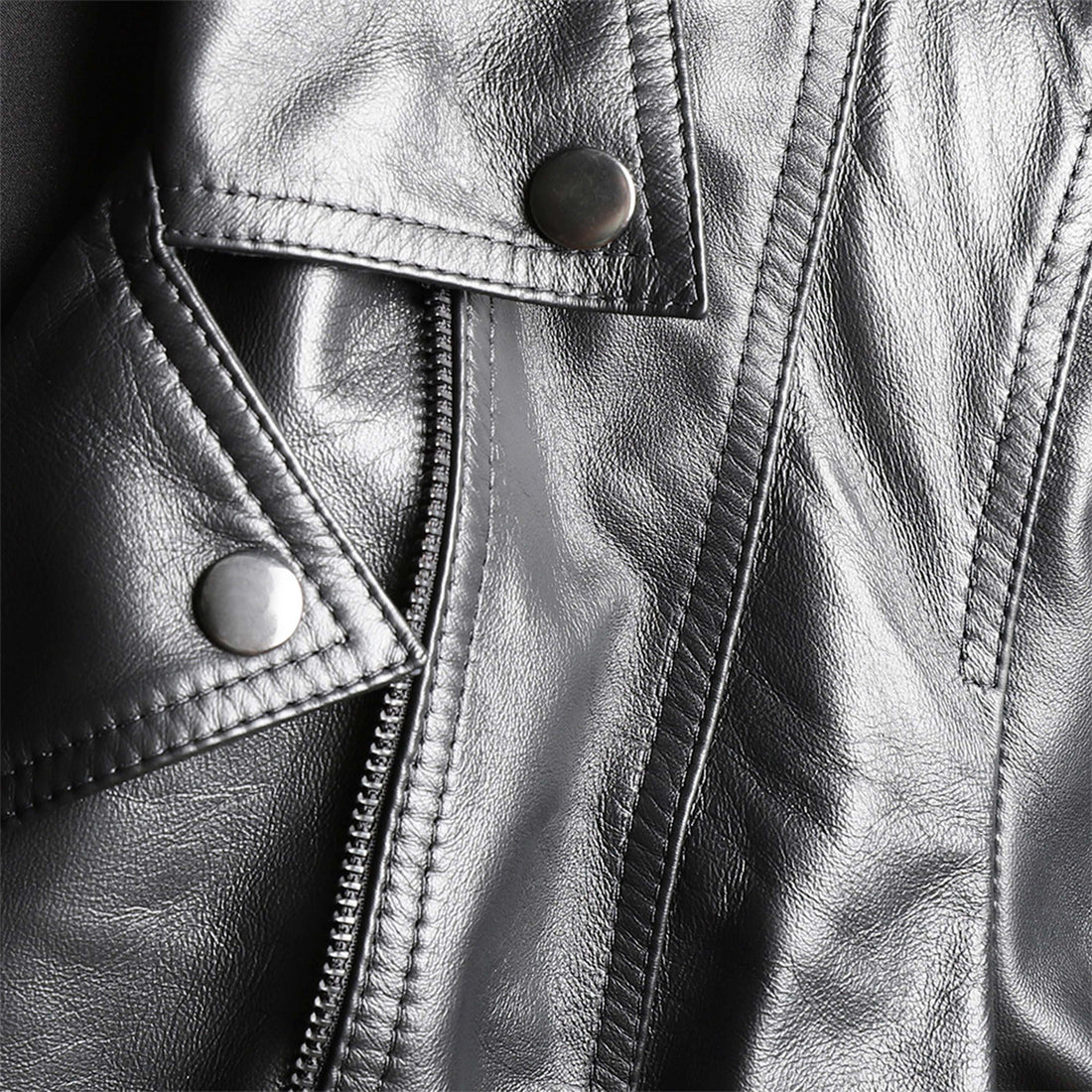 Jaqueta Couro Feminina - Preto