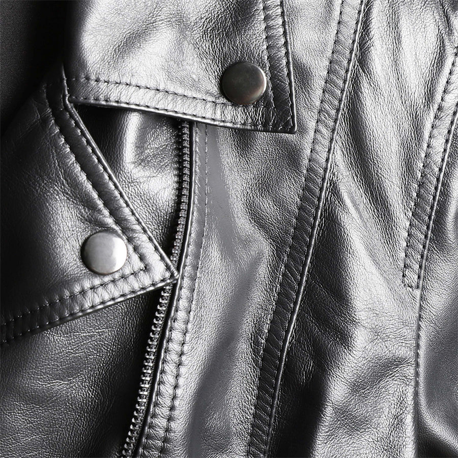 Jaqueta Couro Feminina - Preto