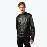 Jaqueta Couro Masculina - Preto