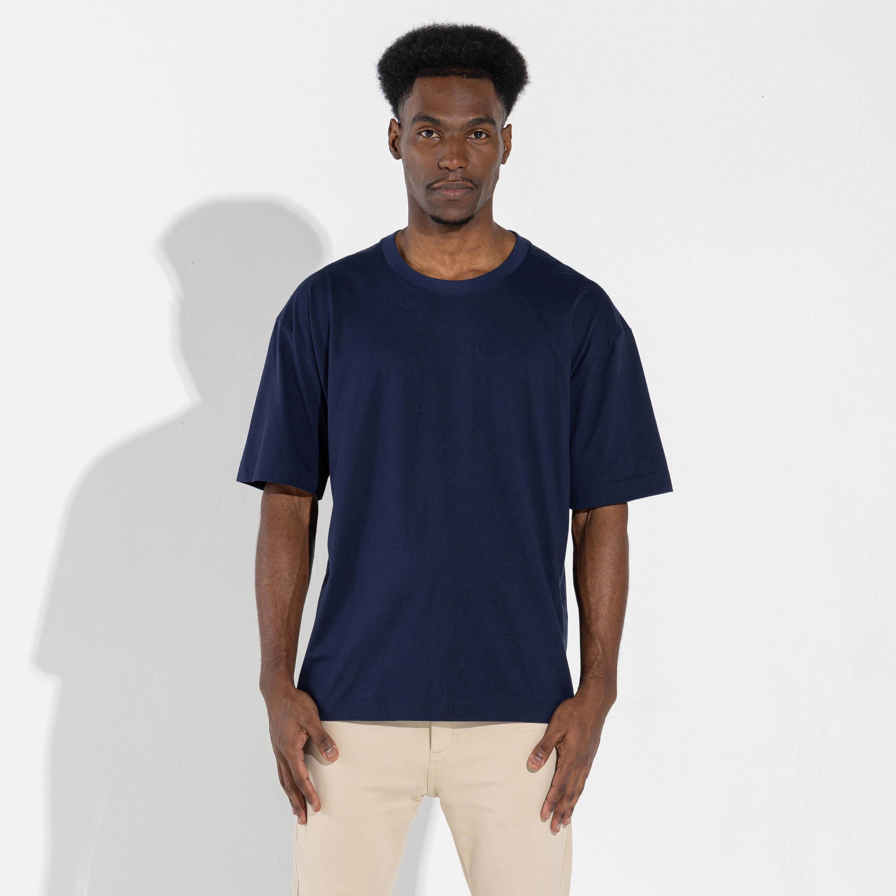 Camiseta Boxy Algodão Premium Masculina | Everyday Collection